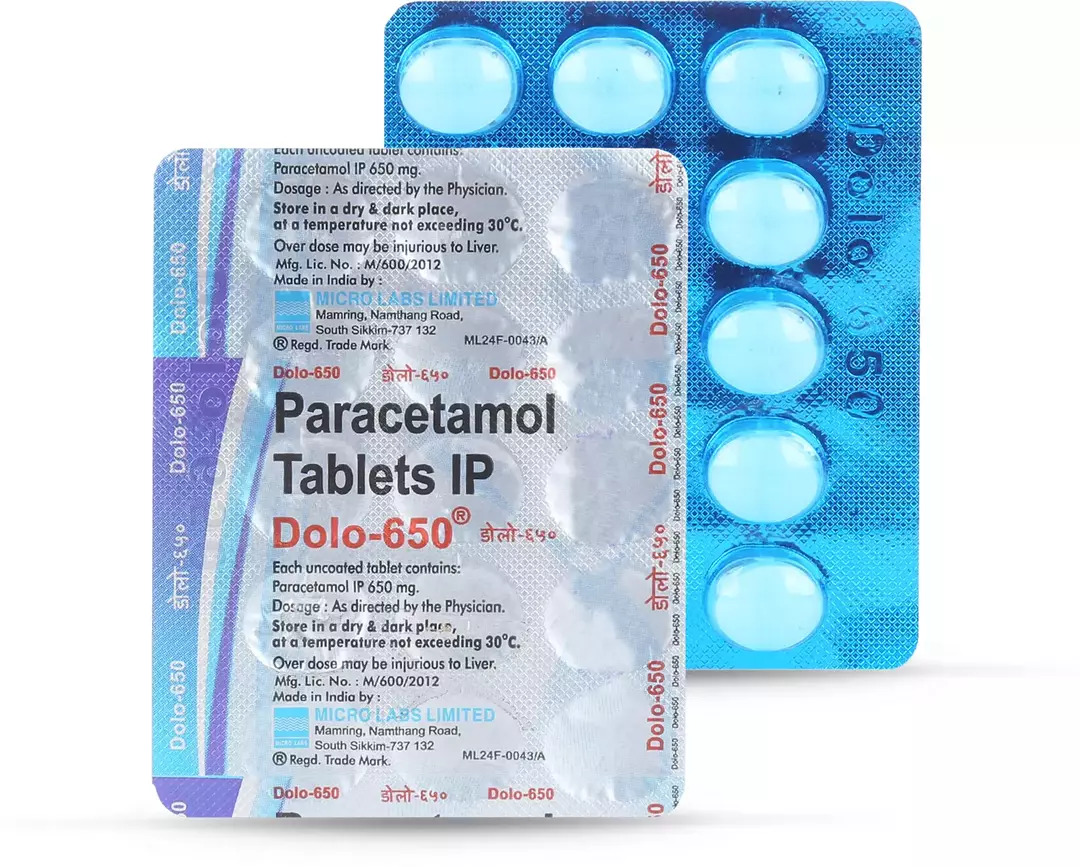DOLO 650MG TAB 15 S (OR) 15