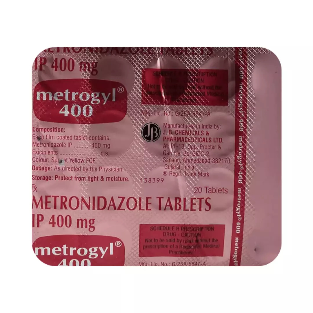 METROGYL 400MG TAB 15 S (WB)