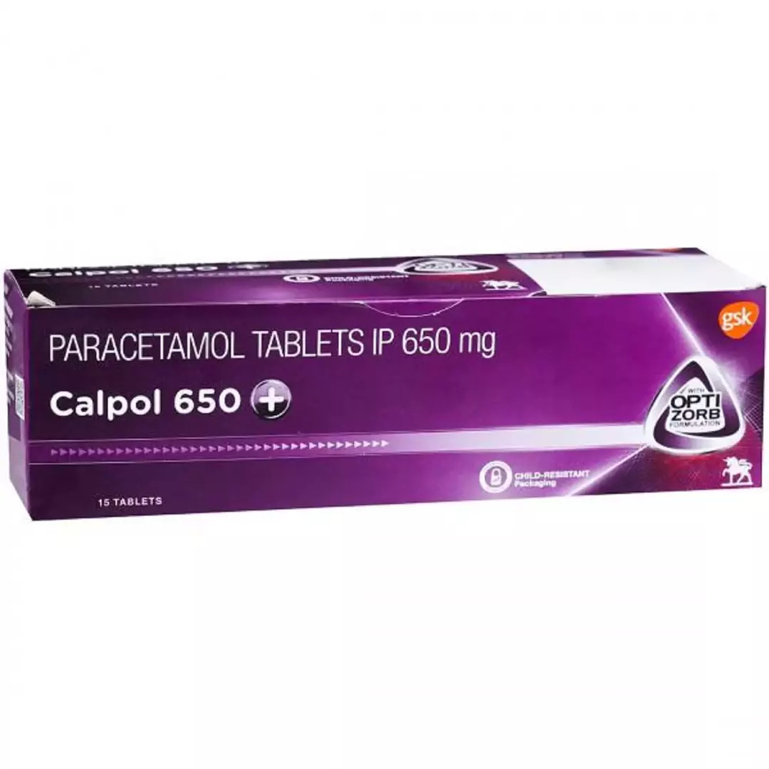 CALPOL 650MG TAB 15 S (OR)
